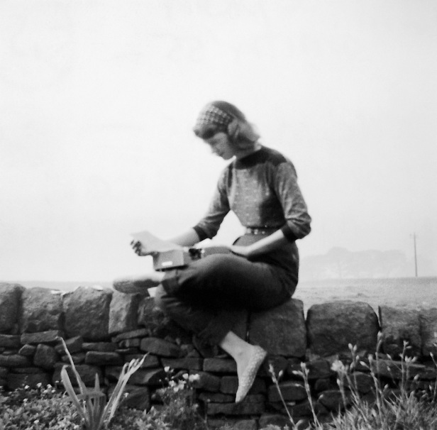 Sylvia Plath making the countryside her workspace